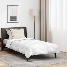 vidaXL Nyári Takarmány párnával 2 pcs Fehér 155 x 220 cm Mikroszálas lakástextília