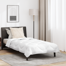 vidaXL Nyári takaró párnával 2 pcs Fehér 155 x 200 cm Mikroszálas lakástextília