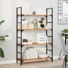 vidaXL olajbevonatú tömör akácfa függőpolc 80 x 30 x 2 cm bútor