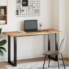 vidaXL olajbevonatú tömör akácfa fürdőszobapult 120 x 60 x 2 cm (3279701) fürdőszoba bútor