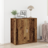 vidaXL Old Wood Oldalbord 79x38x80 cm Műanyag