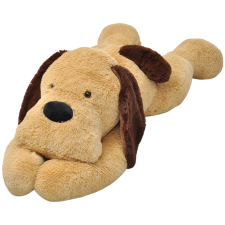 vidaXL ölelni való plüss kutya barna 80 cm játékfigura