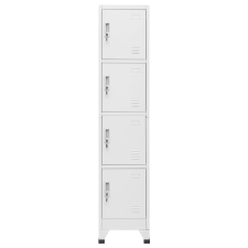 vidaXL öltözőszekrény 4 rekesszel 38 x 45 x 180 cm   (244475) bútor