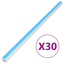 vidaXL öntapadós PVC kábelcsatorna 30 x 15 mm 30 m villanyszerelés
