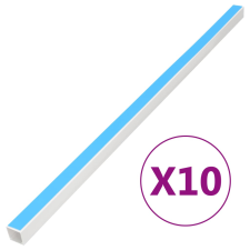 vidaXL öntapadós PVC kábelcsatorna 33 x 33 mm 10 m villanyszerelés