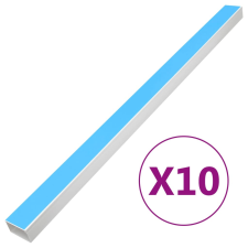 vidaXL Öntapadós pvc kábelcsatorna 60 x 60 mm 10 m villanyszerelés