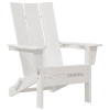 vidaXL összecsukható Adirondack szék Fehér 74.5x80.5x90 cm HDPE (42006617)