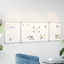 vidaXL összecsukható alumínium mágnestábla 160x50x1,7 cm mágnestábla