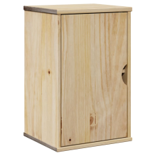 vidaXL OTTA tömör fenyőfa fali fürdőszobaszekrény 35x30x55 cm (4013457) fürdőszoba bútor