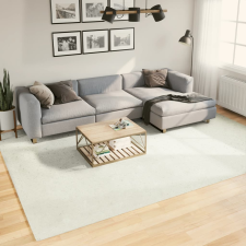 vidaXL OVIEDO krémszínű rövid szálú szőnyeg 240 x 340 cm lakástextília