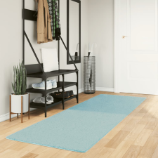vidaXL Oviedo zöld rövid szálú szőnyeg 80 x 250 cm lakástextília