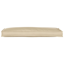 vidaXL Pallet Párna Pad Bézs 110x40x8 cm Oxford Anyag kerti bútor