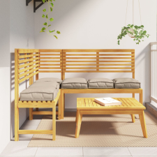 vidaXL Pallet párnák ülésekhez 6 db Taupe 40x40x8 cm Oxford szövet kerti bútor
