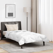 vidaXL Paplan párnával 2 pcs Fehér 135 x 220 cm Mikroszálas lakástextília