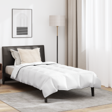 vidaXL Paplan párnával 2 pcs Fehér 150 x 200 cm Pehely lakástextília