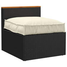 vidaXL Párna üléshez Krém 70x70x12 cm Oxford Szövet kerti bútor