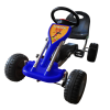 vidaXL Pedálos gokart (kék pedál)