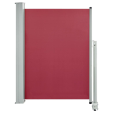 vidaXL piros behúzható oldalsó teraszi napellenző 100 x 300 cm (48342) kerti bútor