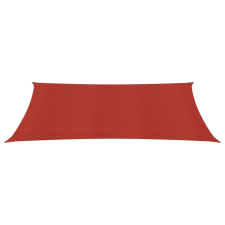 vidaXL piros HDPE napvitorla 160 g/m² 6 x 8 m kerti bútor