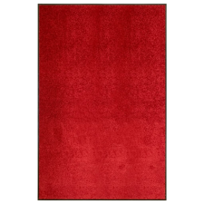 vidaXL piros kimosható lábtörlő 120 x 180 cm lakástextília