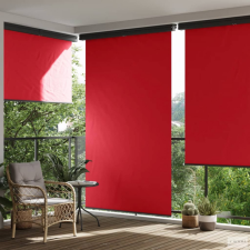 vidaXL Piros oldalsó terasznapellenző 165 x 250 cm kerti bútor