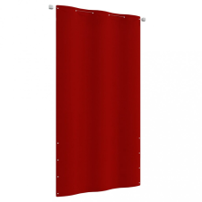 vidaXL piros oxford-szövet erkélyparaván 120 x 240 cm kerti bútor