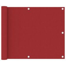 vidaXL Piros oxford-szövet erkélyparaván 75 x 300 cm kerti bútor