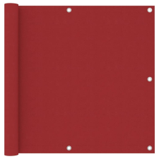 vidaXL piros oxford-szövet erkélyparaván 90 x 500 cm kerti bútor