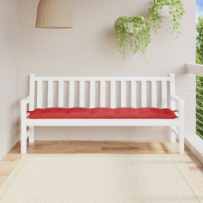 vidaXL piros oxford szövet kerti padpárna 180 x 50 x 7 cm kerti bútor