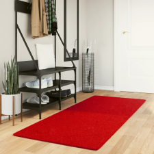 vidaXL piros rövid szálú puha és mosható szőnyeg 80 x 200 cm lakástextília