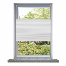 vidaXL Plisse roló 40 x 150 cm fehér redős roló lakástextília
