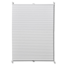 vidaXL Plisse Roló 60x100 cm Fehér Redős Roló (240593) lakástextília