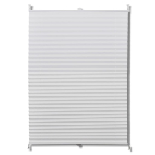 vidaXL Plisse Roló 70 x 150 cm Fehér Redős Roló (240599) lakástextília