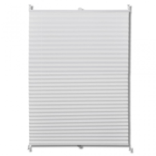 vidaXL Plisse Roló 90 x 200 cm Fehér Redős Roló lakástextília