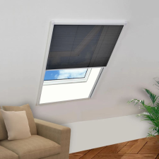 vidaXL pliszé ablak szúnyogháló alumíniumból 80 x 100 cm szúnyogháló