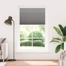 vidaXL pliszírozott redőny antracit 115x200 cm szövetszélesség 114,4cm (4015112) lakástextília