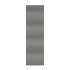 vidaXL pliszírozott redőny antracit 60x200 cm szövetszélesség 59,4 cm redőny