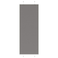 vidaXL pliszírozott redőny antracit 80x200 cm szövetszélesség 79,4 cm redőny