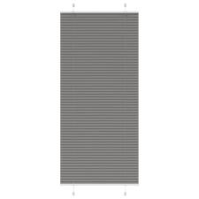 vidaXL pliszírozott redőny antracit 95x200 cm szövetszélesség 94,4 cm redőny