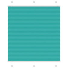 vidaXL pliszírozott redőny Benzinzöld 120x100 cm szövetszélesség redőny