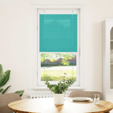 vidaXL pliszírozott redőny Benzinzöld 55x100 cm szövetszélesség (4015372) lakástextília