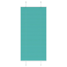 vidaXL pliszírozott redőny Benzinzöld 55x150 cm szövetszélesség redőny