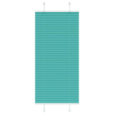 vidaXL pliszírozott redőny Benzinzöld 60x150 cm szövetszélesség redőny