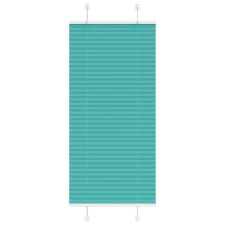 vidaXL pliszírozott redőny Benzinzöld 65x150 cm szövetszélesség redőny