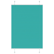 vidaXL pliszírozott redőny Benzinzöld 85x150 cm szövetszélesség redőny