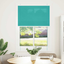 vidaXL pliszírozott redőny Benzinzöld 90x150 cm szövetszélesség (4015396) lakástextília