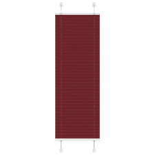vidaXL pliszírozott redőny Bordeaux piros 40x150 cm szövetszélesség redőny