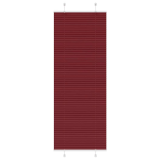 vidaXL pliszírozott redőny Bordeaux piros 75x200 cm Szövetszélesség redőny