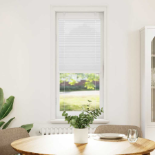 vidaXL pliszírozott redőny Fehér 45x100 cm szövetszélesség 44,4 cm (4015472) lakástextília