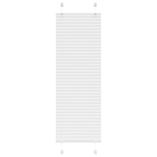 vidaXL pliszírozott redőny Fehér 45x150 cm szövetszélesség 44,4 cm redőny